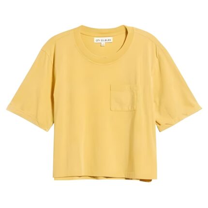 Women’s Crop Oversize Relaxed Fit T-Shirt